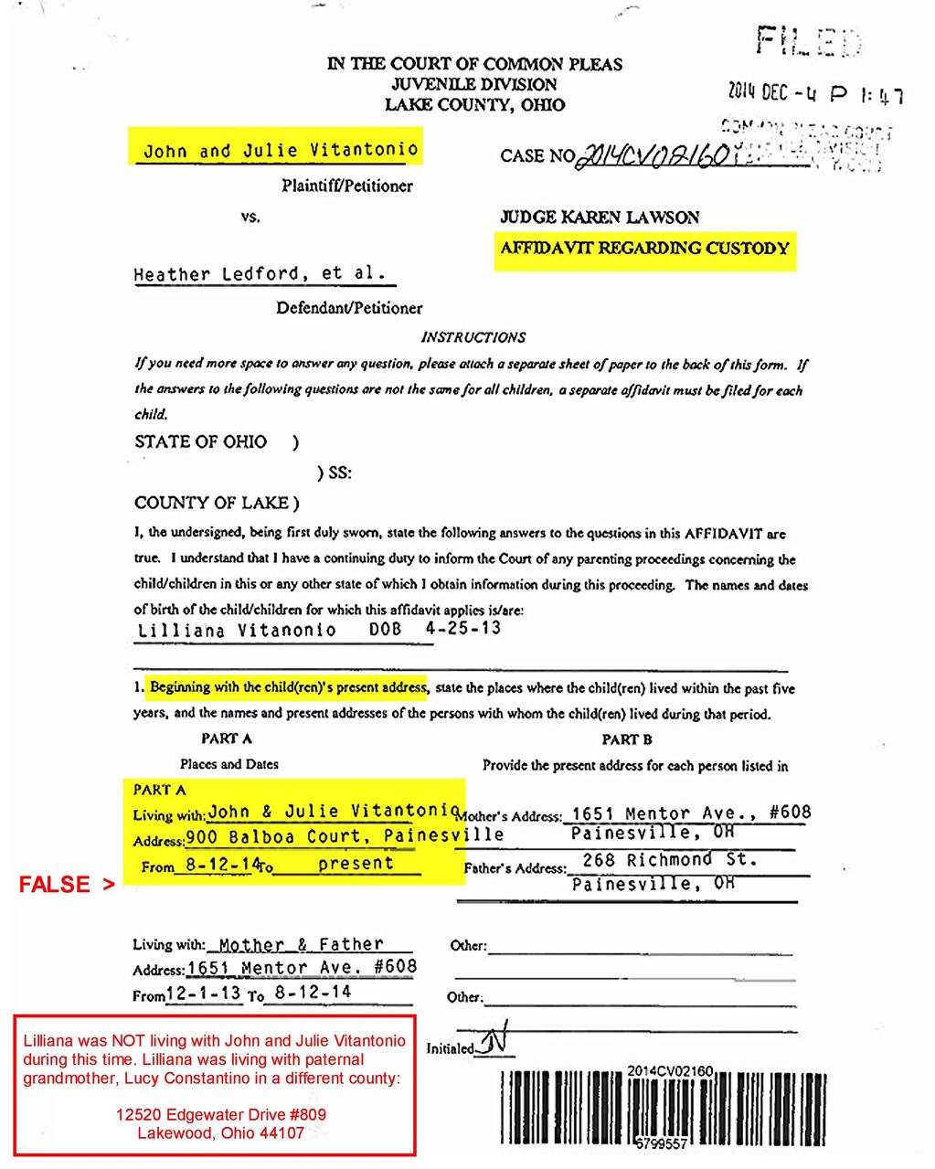 documented-evidence